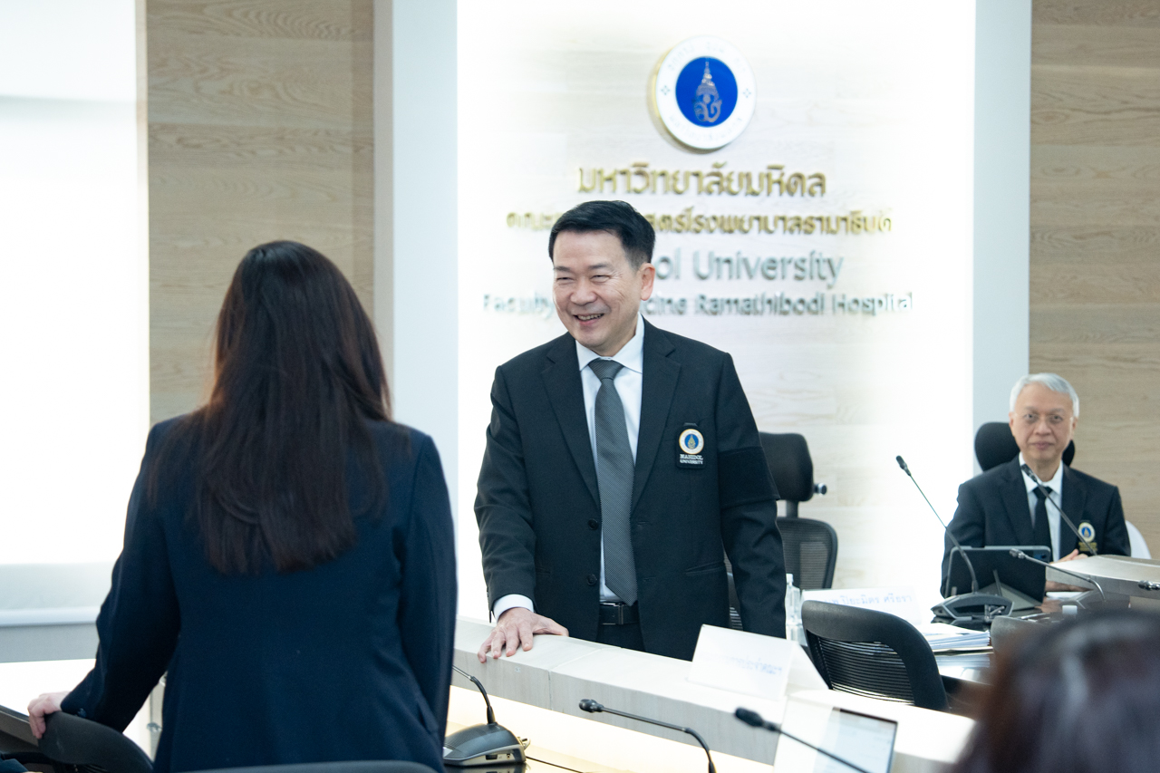 คณะผู้บริหาร มหาวิทยาลัยมหิดล เยี่ยมชมและติดตามผลการดำเนินงานตามข้อตกลงการปฏิบัติงานของส่วนงาน (PA-Visit) ประจำปีงบประมาณ 2569