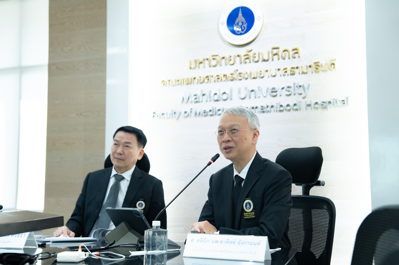 คณะผู้บริหาร มหาวิทยาลัยมหิดล เยี่ยมชมและติดตามผลการดำเนินงานตามข้อตกลงการปฏิบัติงานของส่วนงาน (PA-Visit) ประจำปีงบประมาณ 2569