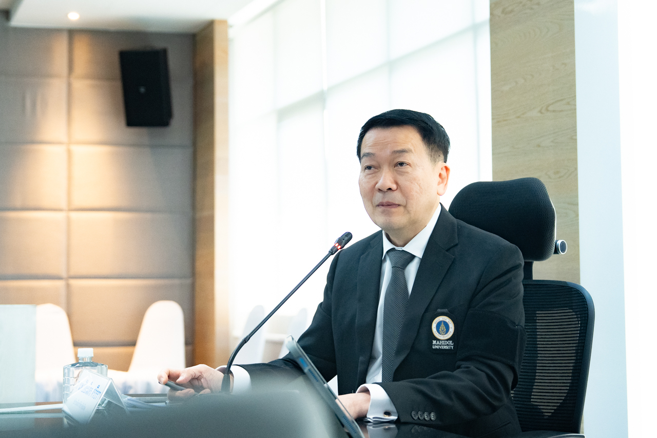 คณะผู้บริหาร มหาวิทยาลัยมหิดล เยี่ยมชมและติดตามผลการดำเนินงานตามข้อตกลงการปฏิบัติงานของส่วนงาน (PA-Visit) ประจำปีงบประมาณ 2569