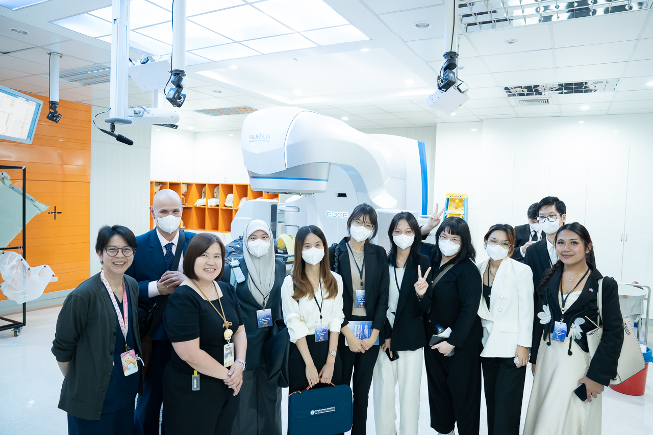 รามาธิบดีต้อนรับผู้แทนจาก UNRCPD และคณะเยาวชนอาเซียน เยี่ยมชมศูนย์ Ramathibodi – IAEA Rays of Hope Anchor Centre และศึกษาดูงานด้านเวชศาสตร์นิวเคลียร์