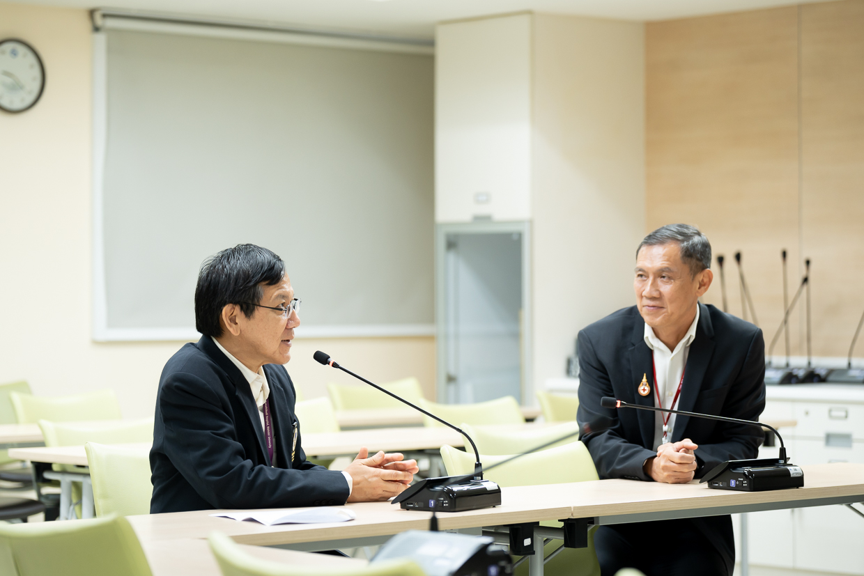 ต้อนรับคณะผู้ศึกษาดูงาน จากโรงพยาบาลสมเด็จพระบรมราชเทวี ณ ศรีราชา สภากาชาดไทย