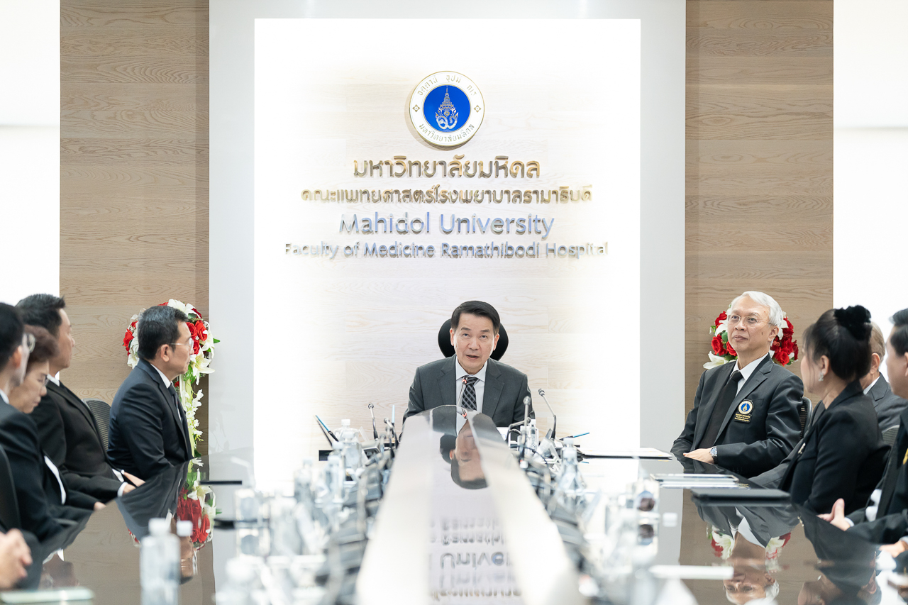 รามาธิบดี ลงนามเริ่มต้นการก่อสร้างอาคารโรงพยาบาลแห่งใหม่ โครงการอาคารโรงพยาบาลรามาธิบดีและย่านนวัตกรรมโยธี