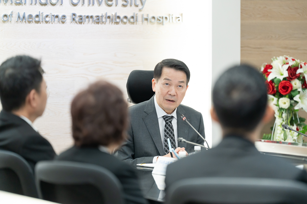 รามาธิบดี ลงนามเริ่มต้นการก่อสร้างอาคารโรงพยาบาลแห่งใหม่ โครงการอาคารโรงพยาบาลรามาธิบดีและย่านนวัตกรรมโยธี