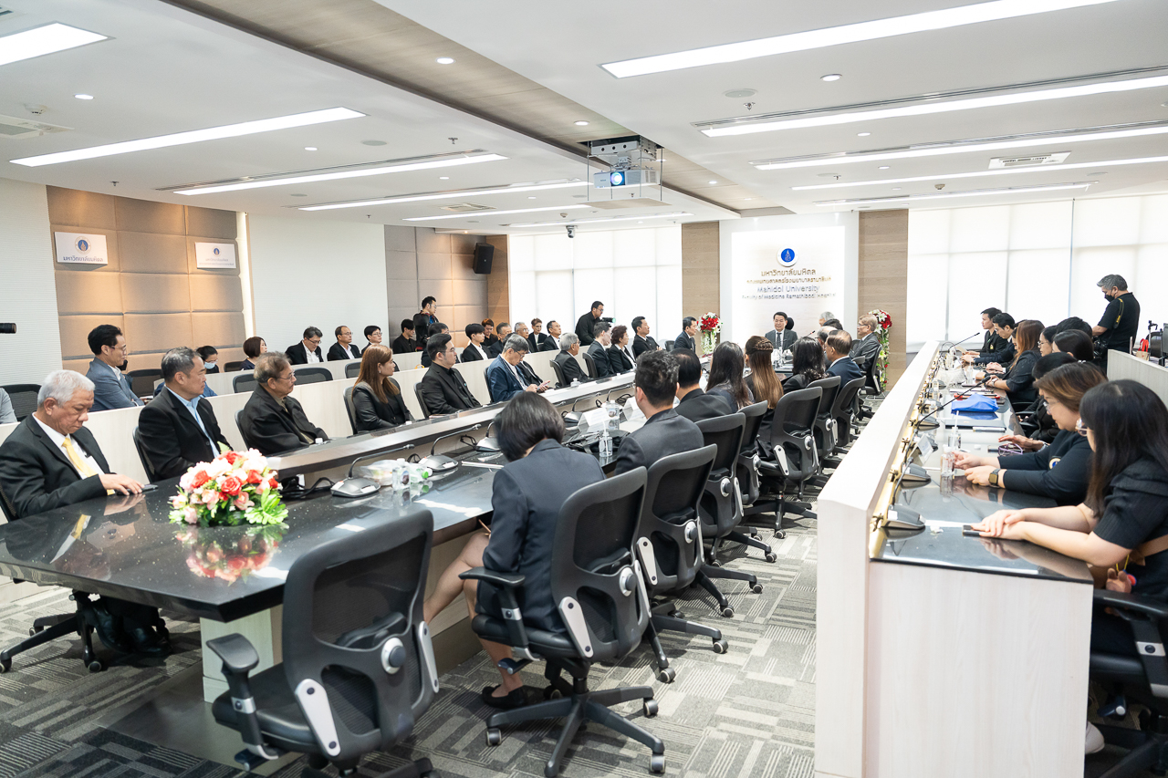 รามาธิบดี ลงนามเริ่มต้นการก่อสร้างอาคารโรงพยาบาลแห่งใหม่ โครงการอาคารโรงพยาบาลรามาธิบดีและย่านนวัตกรรมโยธี