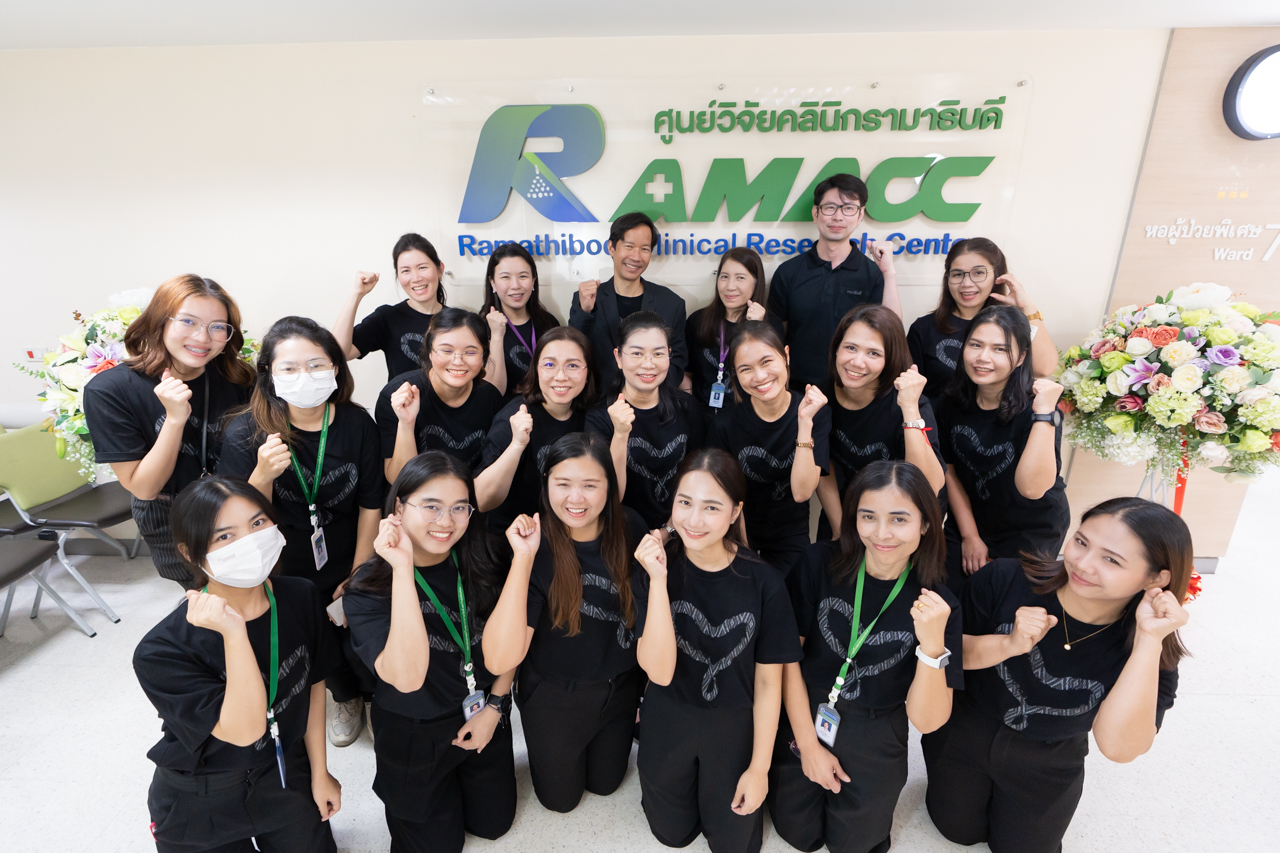 พิธีเปิดศูนย์วิจัยคลินิกรามาธิบดี คณะแพทยศาสตร์โรงพยาบาลรามาธิบดี มหาวิทยาลัยมหิดล (RAMACC: Ramathibodi Clinical Research Center)