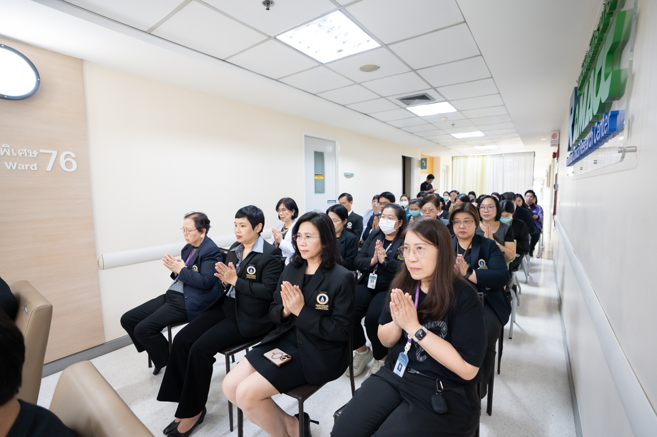 พิธีเปิดศูนย์วิจัยคลินิกรามาธิบดี คณะแพทยศาสตร์โรงพยาบาลรามาธิบดี มหาวิทยาลัยมหิดล (RAMACC: Ramathibodi Clinical Research Center)