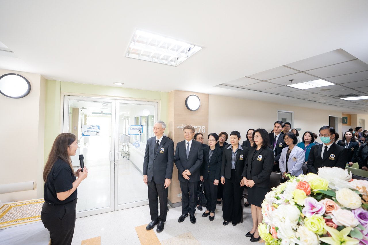 พิธีเปิดศูนย์วิจัยคลินิกรามาธิบดี คณะแพทยศาสตร์โรงพยาบาลรามาธิบดี มหาวิทยาลัยมหิดล (RAMACC: Ramathibodi Clinical Research Center)