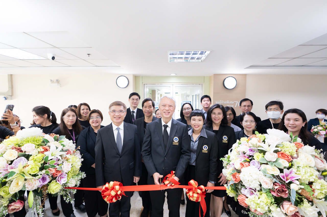 พิธีเปิดศูนย์วิจัยคลินิกรามาธิบดี คณะแพทยศาสตร์โรงพยาบาลรามาธิบดี มหาวิทยาลัยมหิดล (RAMACC: Ramathibodi Clinical Research Center)