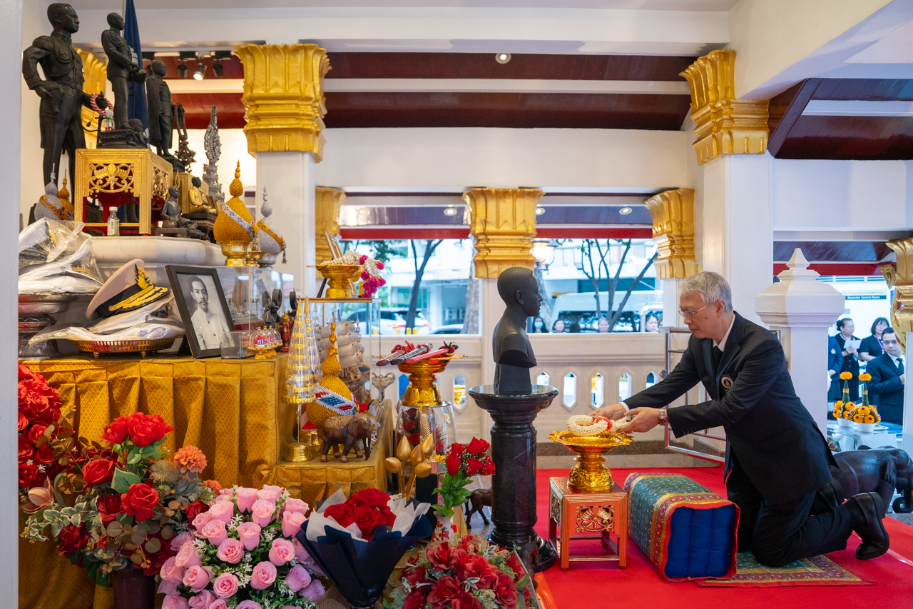  พิธีถวายสักการะเนื่องใน “วันอาภากรรำลึก” ประจำปี 2568