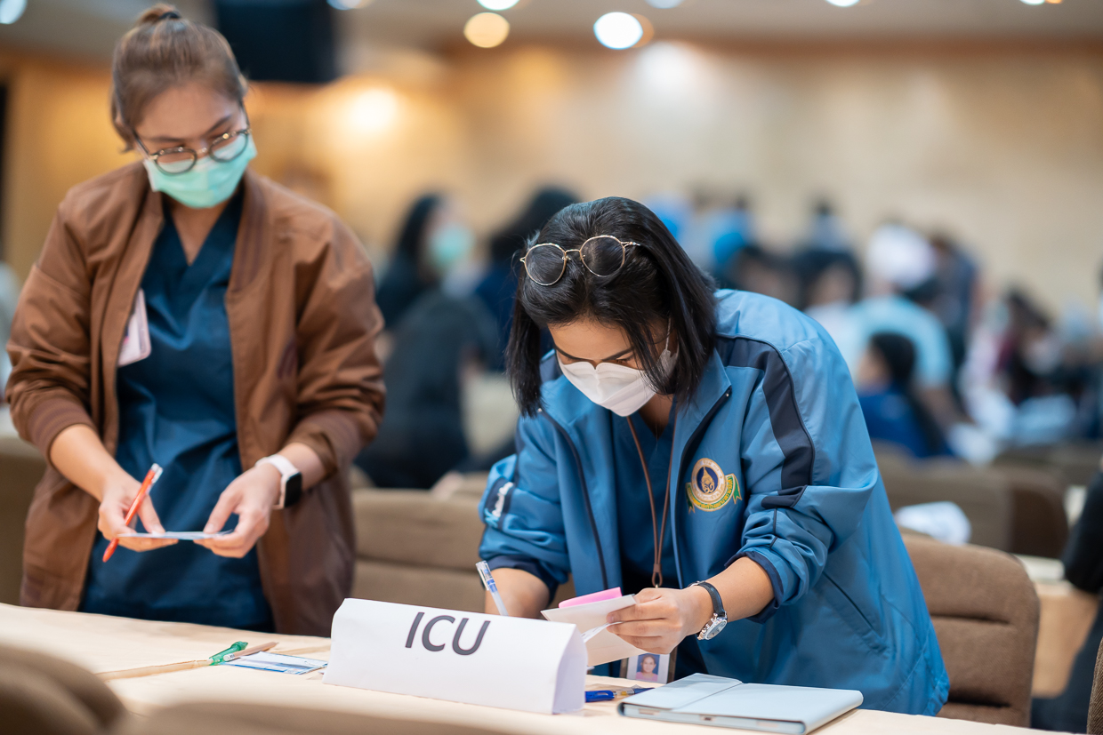 ซ้อมแผนรับภาวะฉุกเฉินหมู่ รูปแบบ Tabletop ปี 2568