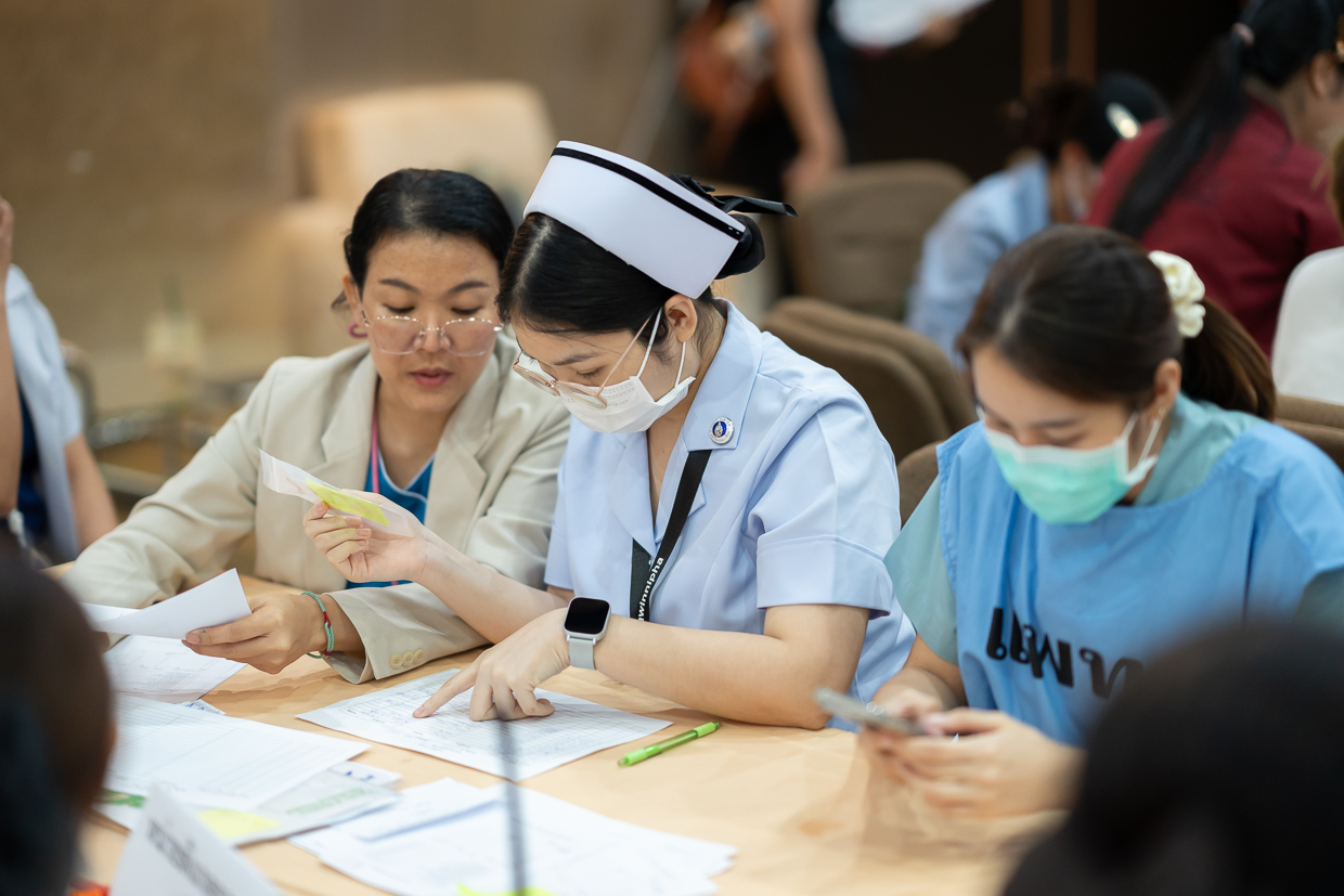 ซ้อมแผนรับภาวะฉุกเฉินหมู่ รูปแบบ Tabletop ปี 2568