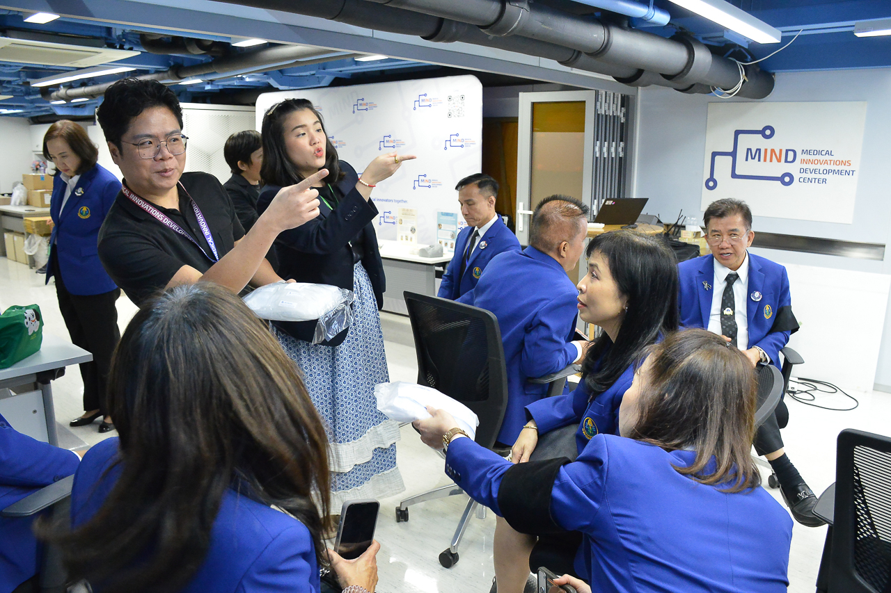 ต้อนรับคณะผู้ศึกษาดูงานจากหลักสูตรประกาศนียบัตรธรรมาภิบาลทางการแพทย์สำหรับผู้บริหารระดับสูง (ปธพ.) รุ่นที่ 12