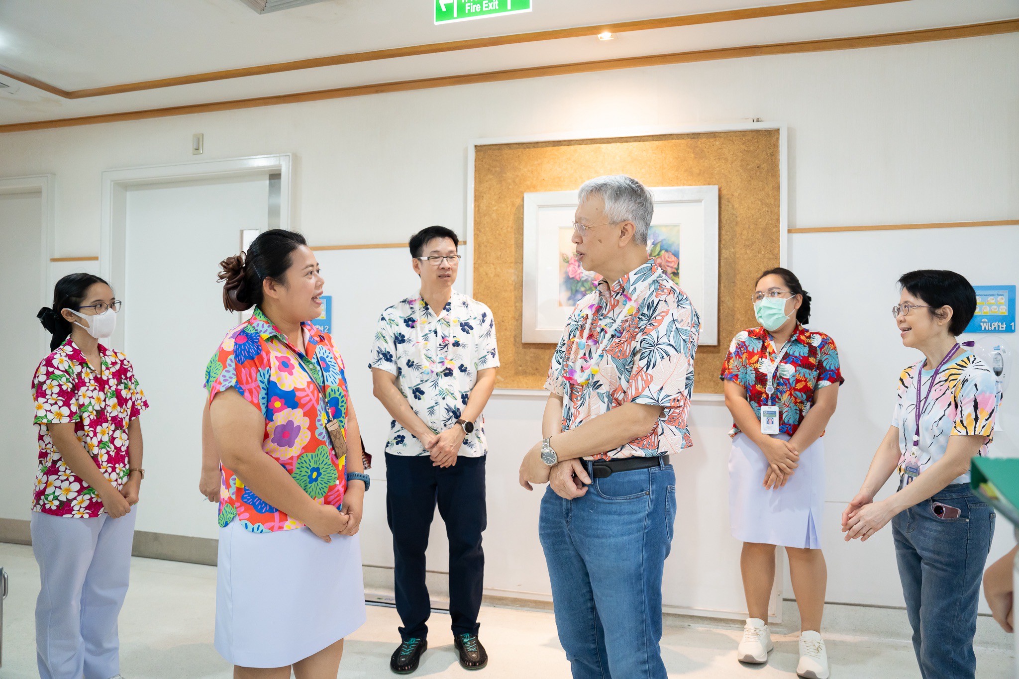 คณะผู้บริหารคณะฯ ให้กำลังใจและมอบอาหารแก่บุคลากรรามาธิบดีที่ปฏิบัติงานวันหยุด เนื่องในเทศกาลสงกรานต์ ประจำปี 2568 คณะผู้บริหารคณะฯ ให้กำลังใจและมอบอาหารแก่บุคลากรรามาธิบดีที่ปฏิบัติงานวันหยุด เนื่องในเทศกาลสงกรานต์ ประจำปี 2568