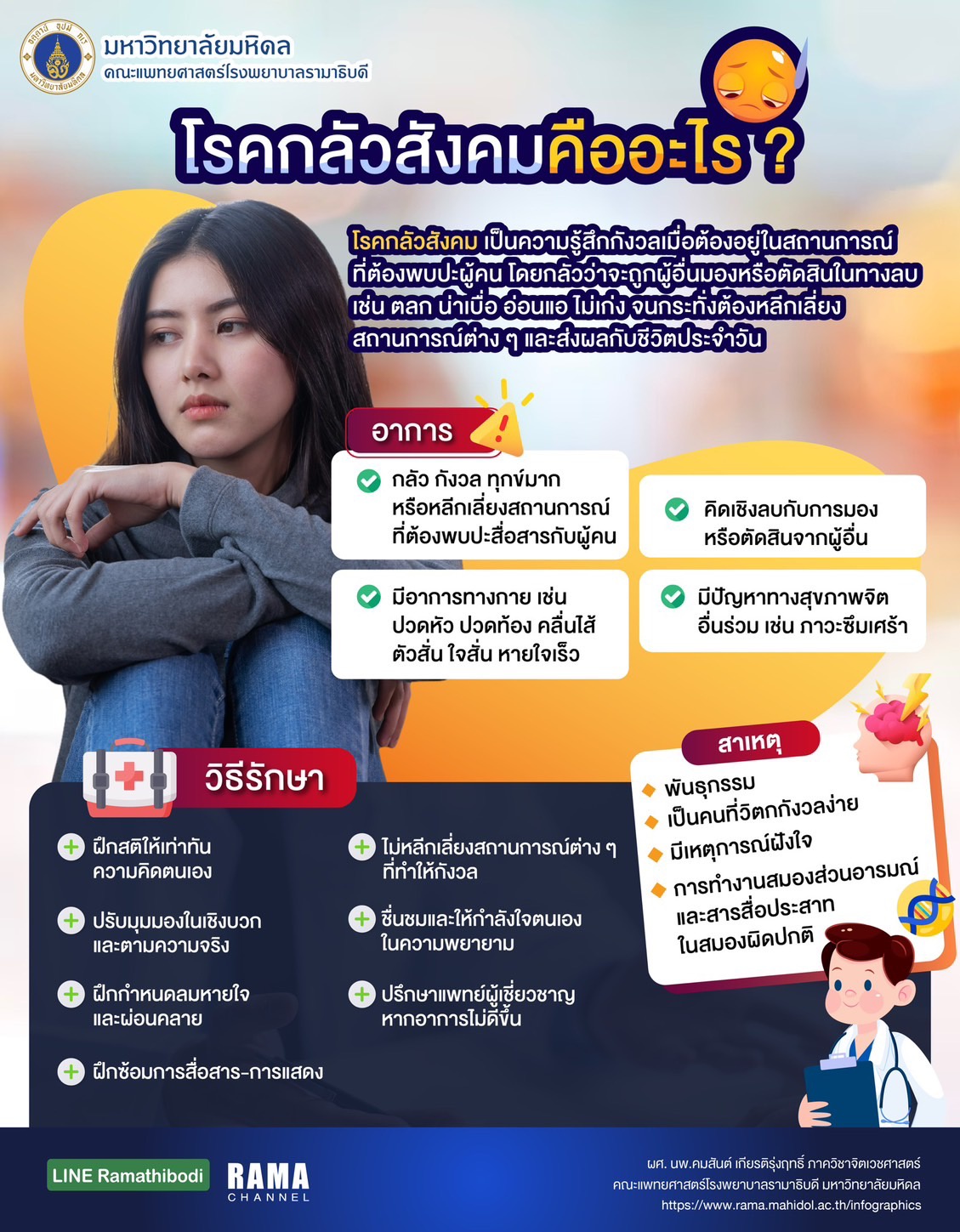 โรคกลัวสังคมคืออะไร ?