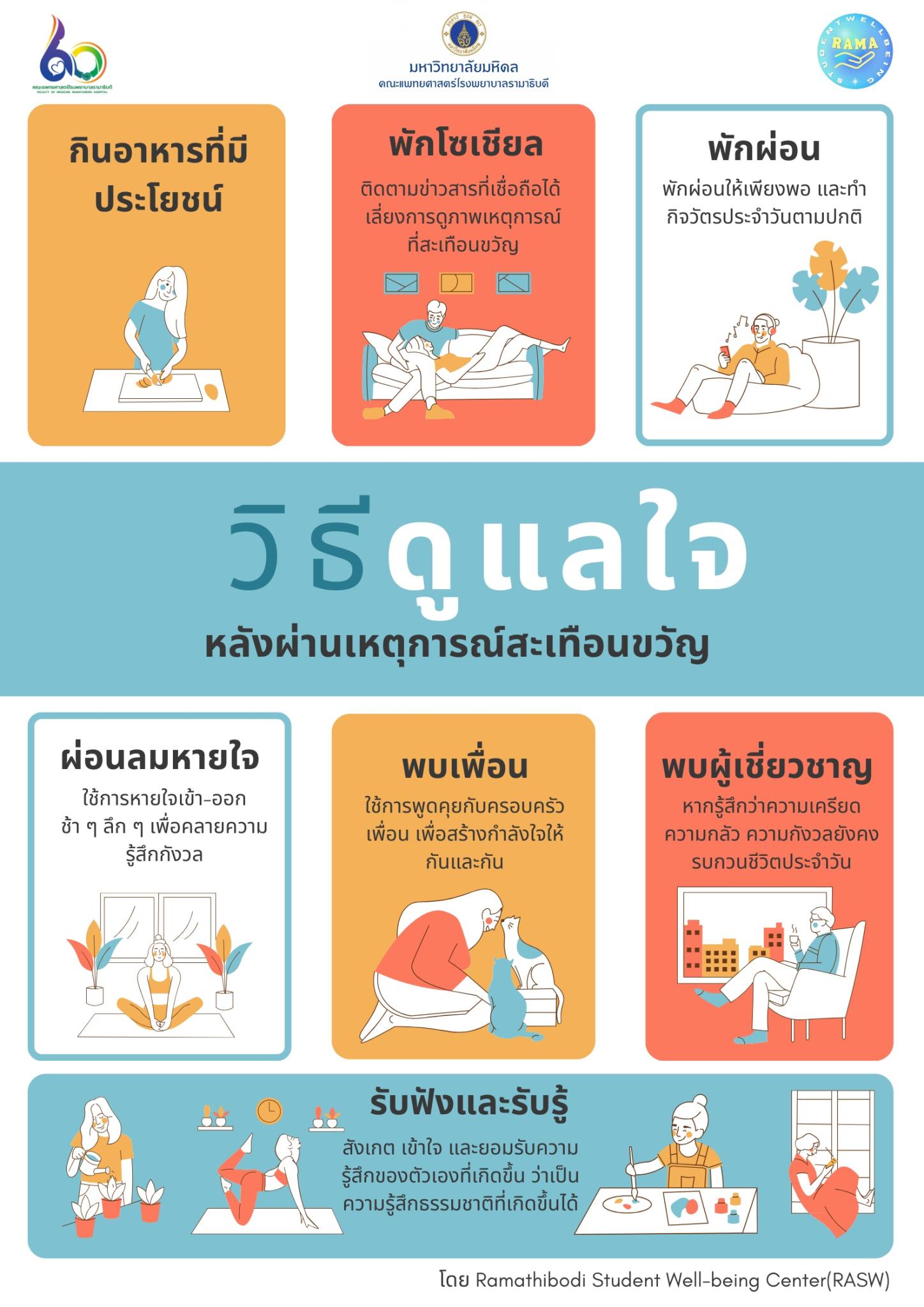 วิธีดูแลใจ 