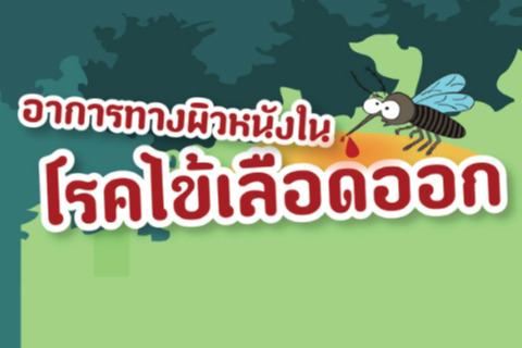 อาการทางผิวหนังในโรคไข้เลือดออก