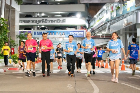 กิจกรรม เดิน-วิ่ง รามาธิบดี 60 ปี ในโอกาสครบรอบการก่อตั้งคณะแพทยศาสตร์โรงพยาบาลรามาธิบดี ม.มหิดล วันที่ 3 สิงหาคม 2568