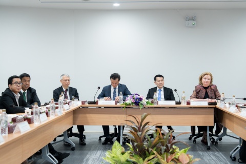 คณะแพทยศาสตร์โรงพยาบาลรามาธิบดี มหาวิทยาลัยมหิดล ให้การต้อนรับรัฐมนตรีจากรัฐนิวเซาท์เวลส์