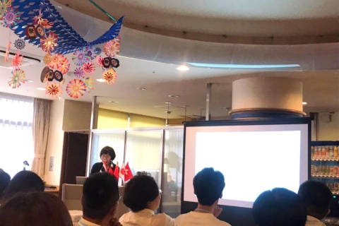 นักศึกษาหลักสูตรพยาบาลศาสตรมหาบัณฑิต โรงเรียนพยาบาลรามาธิบดี คณะแพทยศาสตร์โรงพยาบาลรามาธิบดี มหาวิทยาลัยมหิดล เข้าร่วมโครงการ "Summer Program at Osaka University 2024”
