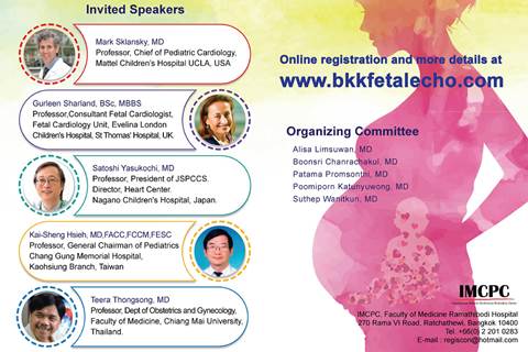 The 3rd Bangkok International Fetal Echocardiography Symposium