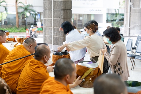 ทำบุญเดือนเกิดบุคลากร ประจำเดือนสิงหาคม 2567