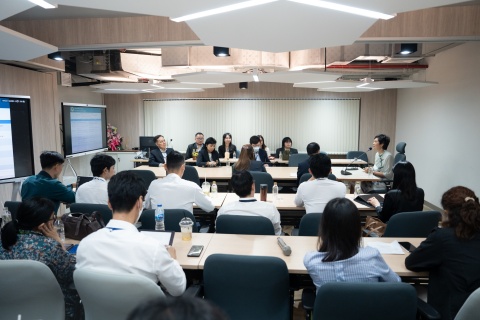 คณะศึกษาดูงานจากมหาวิทยาลัยมหิดล เข้าศึกษาดูงานการบริหารจัดการด้านธรรมาภิบาลข้อมูล (Data Governance)