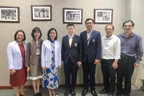 คณะผู้บริหารโรงเรียนพยาบาลรามาธิบดี เข้าร่วมเจราจาความร่วมมือด้านการศึกษาของหลักสูตรระดับบัณฑิตศึกษา