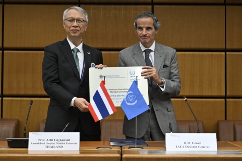 The Agreement Signing Ceremony Appointing Ramathibodi as IAEA Collaborating Centre-Anchor Center