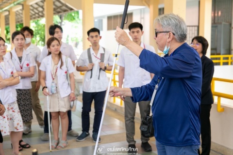 ภาควิชาจักษุวิทยา คณะแพทยศาสตร์ จุฬาลงกรณ์มหาวิทยาลัยเข้าเยี่ยมชมและศึกษาดูงานงานบริการและพัฒนาคุณภาพชีวิตผู้พิการ
