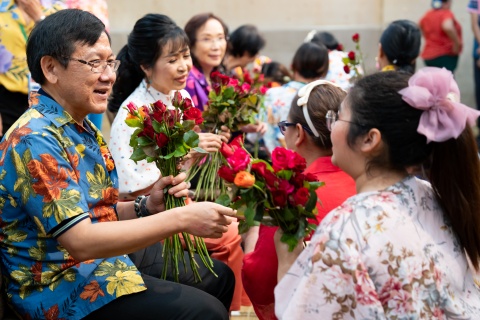 พิธีมุทิตาจิตหัวหน้าฝ่าย/งาน สังกัดโรงพยาบาลรามาธิบดี ในวาระครบอายุราชการ 60 ปี