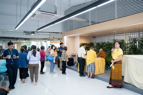 กิจกรรมทำบุญและบรรยายธรรม โดยพระราชวิสุทธิประชานาถ (หลวงพ่ออลงกต) เจ้าอาวาสวัดพระบาทน้ำพุ