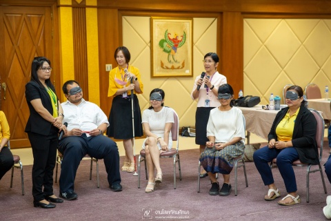 พิธีเปิดโครงการฝึกอบรมทักษะความคุ้นเคยกับสภาพแวดล้อม