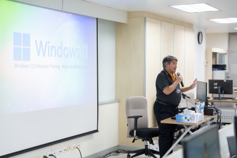 โครงการอบรม “Windows 11 Enterprise Training – Basics to Advanced Level” สำหรับบุคลากร