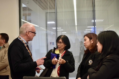 ผู้บริหารโรงเรียนพยาบาลรามาธิบดี เดินทางเข้าร่วมเจรจาความร่วมมือทางวิชาการกับมหาวิทยาลัยคู่ยุทธศาสตร์ ณ Newcastle University, United Kingdom of Great Britain and Ireland