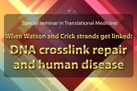 “When Watson and Crick strands get linked: DNA crosslink repair and human disease”