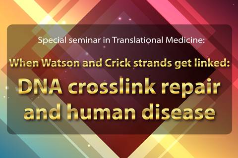 “When Watson and Crick strands get linked: DNA crosslink repair and human disease”