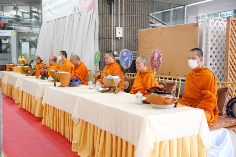 งานทำบุญเดือนเกิดบุคลากร ประจำเดือนมีนาคม 2568
