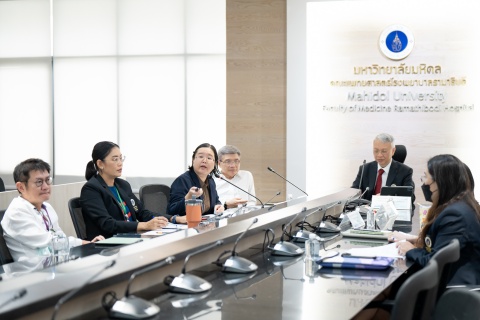 ประชุมเตรียมความพร้อมในการซ้อมแผน BCP ของพื้นที่พญาไท ปีงบฯ 2568