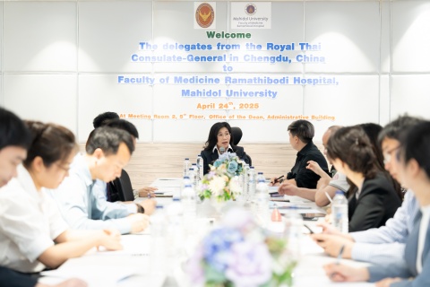 The Visit of Royal Thai Consulate-General in Chengdu, China