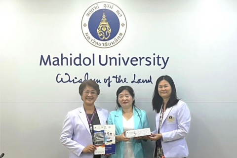 คณะผู้บริหาร โรงเรียนพยาบาลรามาธิบดี ร่วมให้การต้อนรับ คณะผู้บริหาร จาก Huazhong University of Science and Technology (HUST) สาธารณรัฐประชาชนจีน