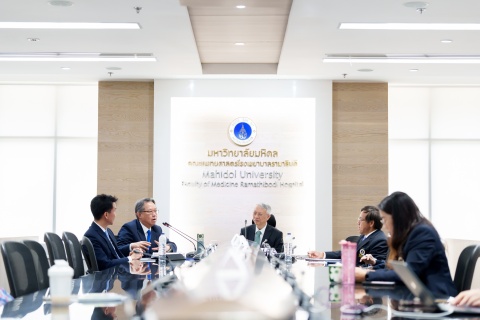 คณะเเพทยศาสตร์โรงพยาบาลรามาธิบดี มหาวิทยาลัยมหิดล รับการตรวจประเมินคุณภาพตามเกณฑ์คุณภาพการศึกษาเพื่อการดำเนินการที่เป็นเลิศ (EdPEx) ประจำปี 2568