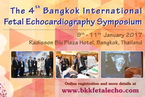 การประชุมวิชาการนานาชาติ The 4th Bangkok International Fetal Echocardiography Symposium