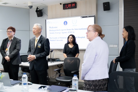 ต้อนรับคณะผู้แทนและผู้เชี่ยวชาญจากทบวงการปรมาณูระหว่างประเทศ (IAEA: International Atomic Energy Agency)