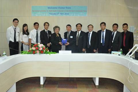 ต้อนรับคณะผู้เข้าศึกษาดูงานจากประเทศเวียดนาม