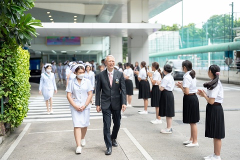 งาน “ส่งมอบพยาบาลใหม่” และ “พิธีบายศรีสู่ขวัญสู่รั้วรามาธิบดี” ประจำปี 2568
