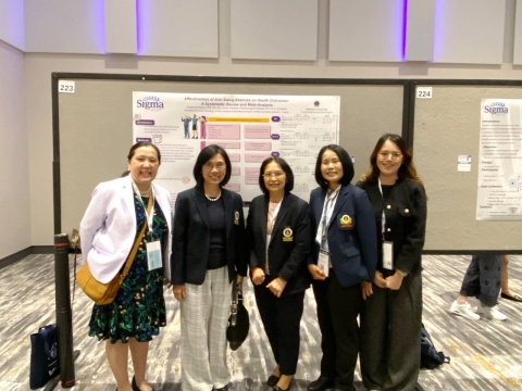 The administrators, faculty, and students from Ramathibodi School of Nursing participated and presented academic work at the “SIGMA: 36th International Nursing Research Congress” in Seattle, Washington, USA.