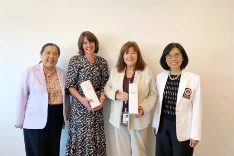 The administrators of Ramathibodi School of Nursing visited the University of California, San Francisco (UCSF) in San Francisco, California, USA.