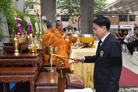 พิธีทำบุญเนื่องในวันมาฆบูชา