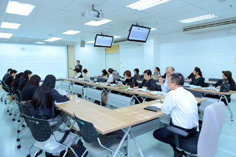 ประชุมโครงการสำรวจข้อมูลบัณฑิตแพทย์และแพทย์เฉพาะทางของประเทศไทย