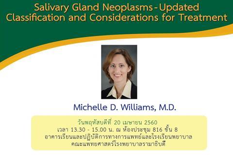 Salivary Gland Neoplasms - Updated Classification and Considerations for Treatment